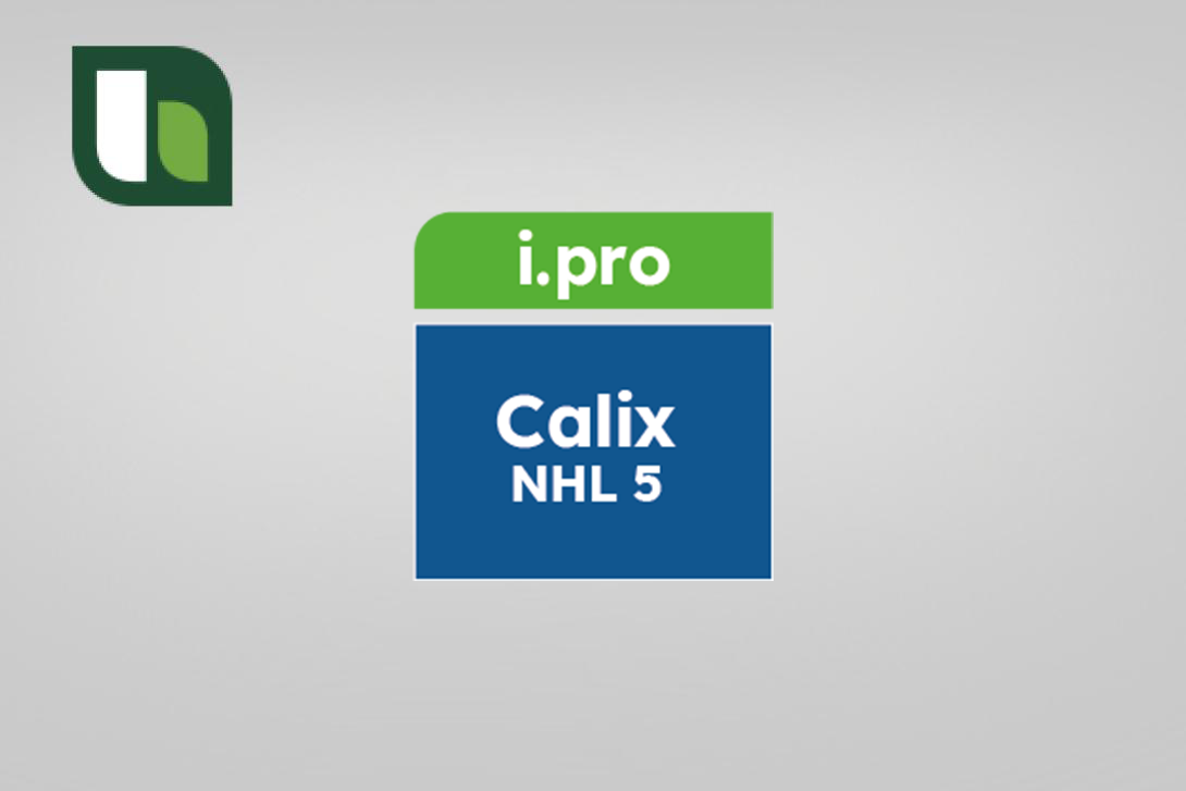 Logotipo de Heidelberg Materials y presentación del producto i.pro Calix NHL 5.