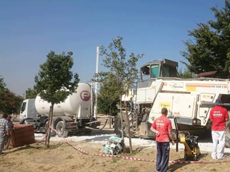Proyecto senderos del Parque Juan Carlos I de Madrid con i.pro STABEX