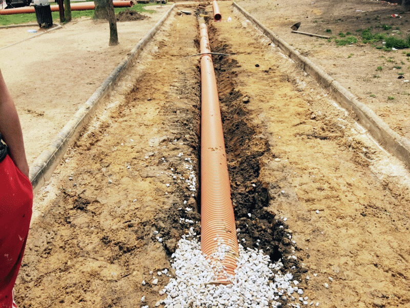 Adecuación de los caminos del Parque Abesadas con i.pro STABEX 