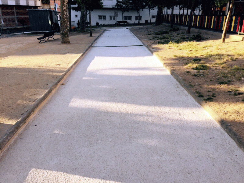 Adecuación de los caminos del Parque Abesadas con i.pro STABEX 