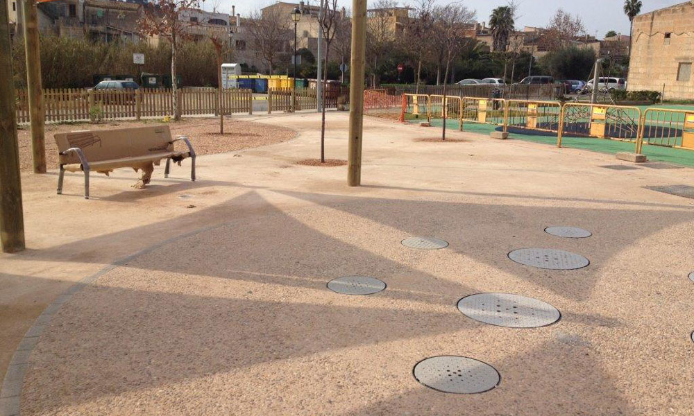 Proyecto de ampliación del parque infantil de Son Carrió en Mallorca con i.pro STABEX