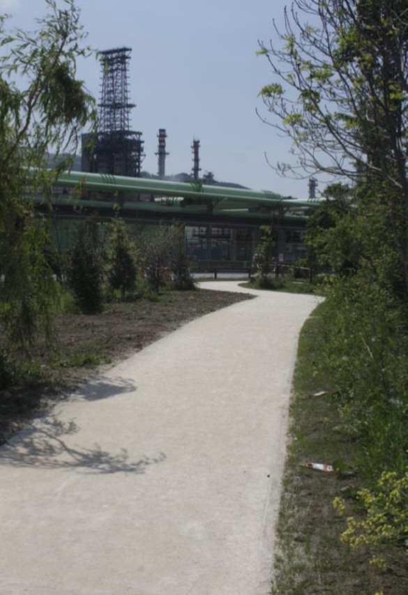 Acondicionamiento de los exteriores del río Barbadún