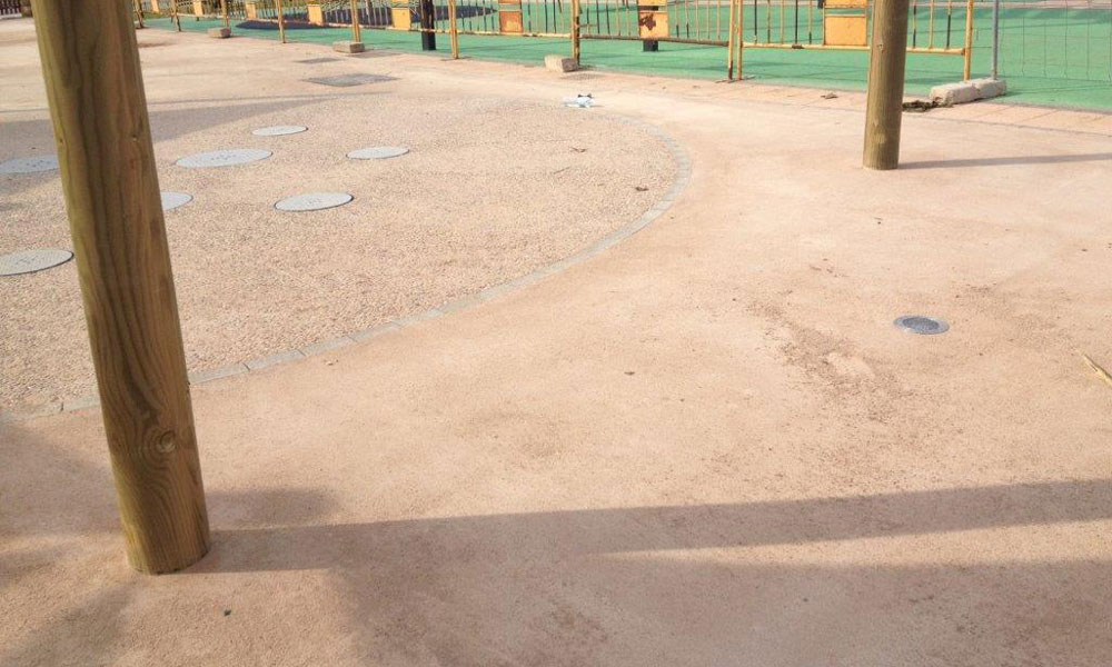 Proyecto de ampliación del parque infantil de Son Carrió en Mallorca con i.pro STABEX