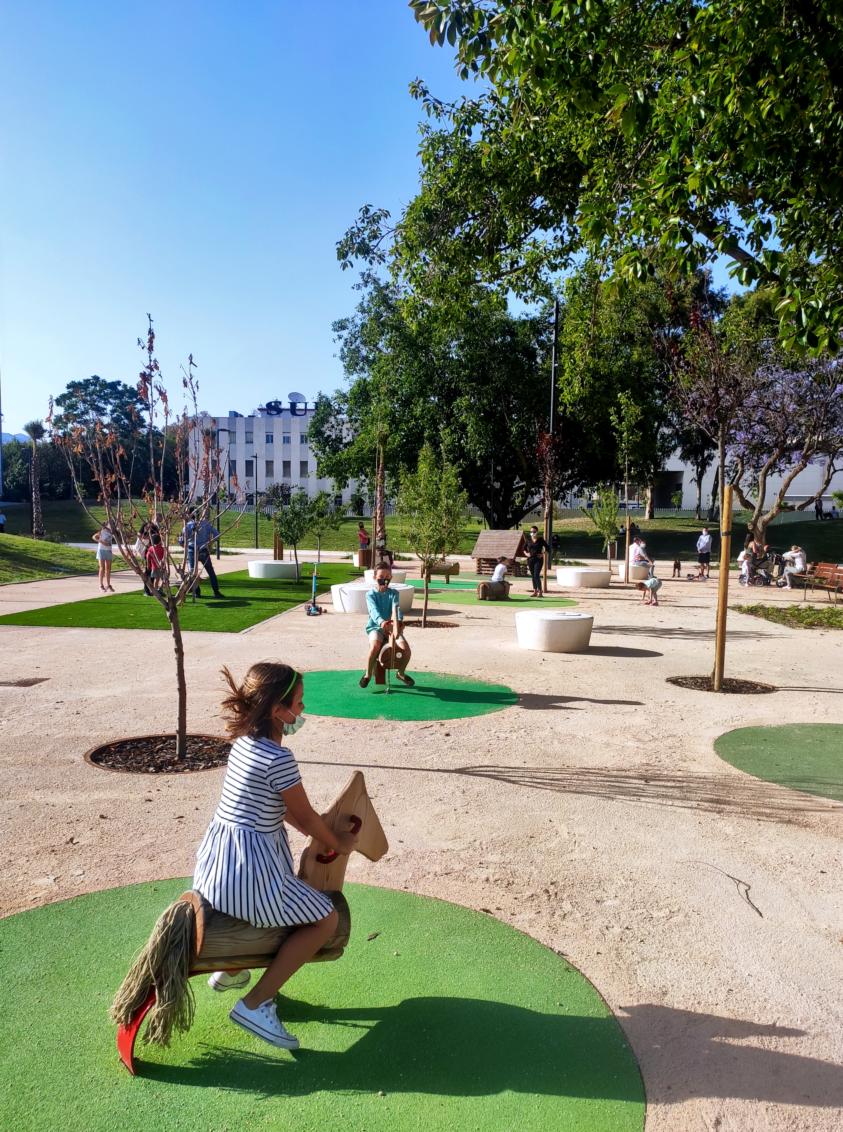 Parque Martiricos, Málaga, con i.pro STABEX