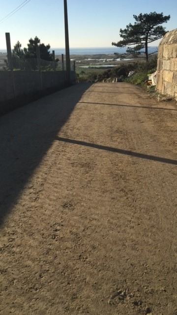 Proyecto de mejora del camino rural de Agro da Cuña con i.pro STABEX