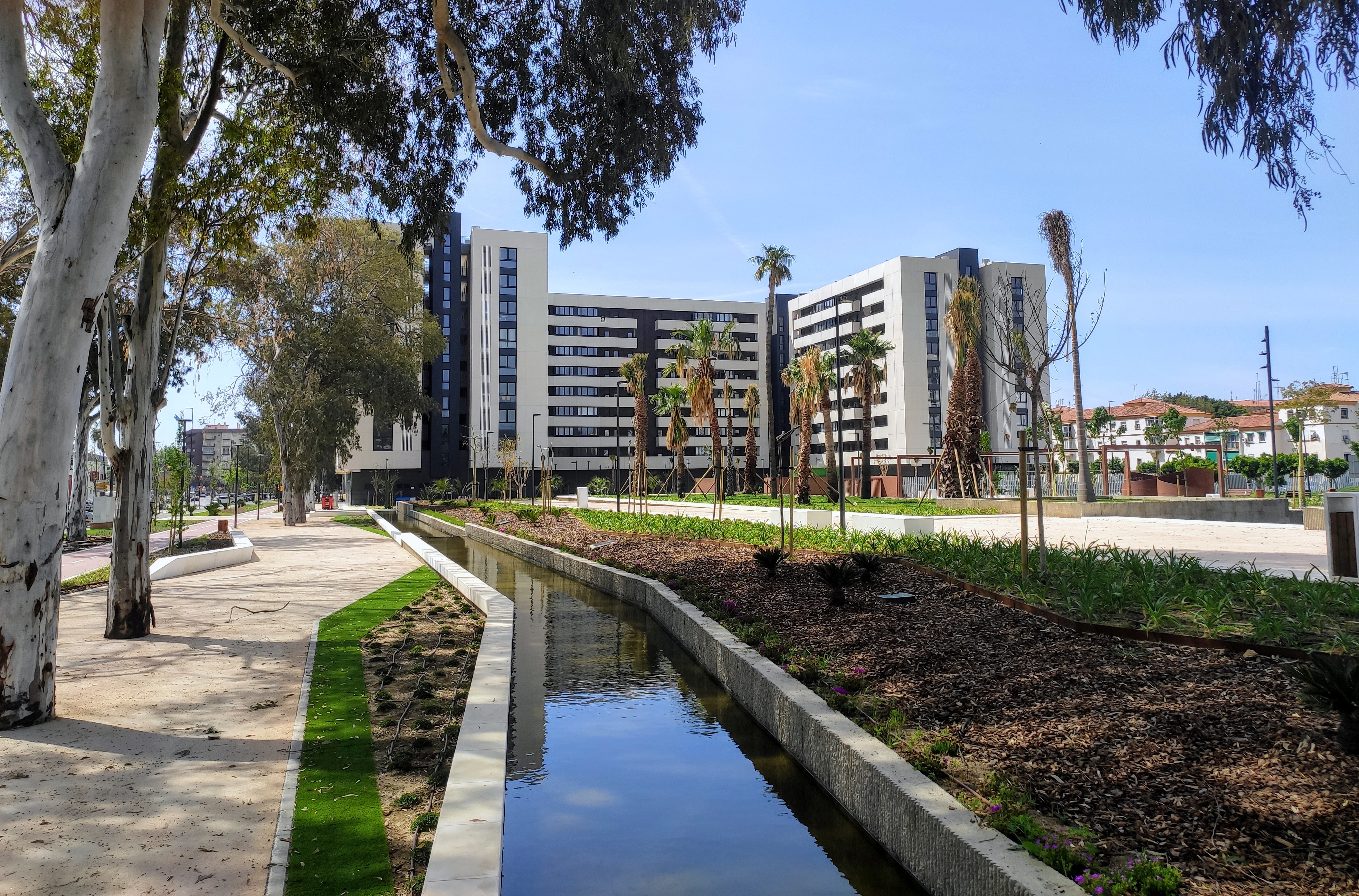 Proyecto Parque Martiricos en Málaga con i.pro STABEX