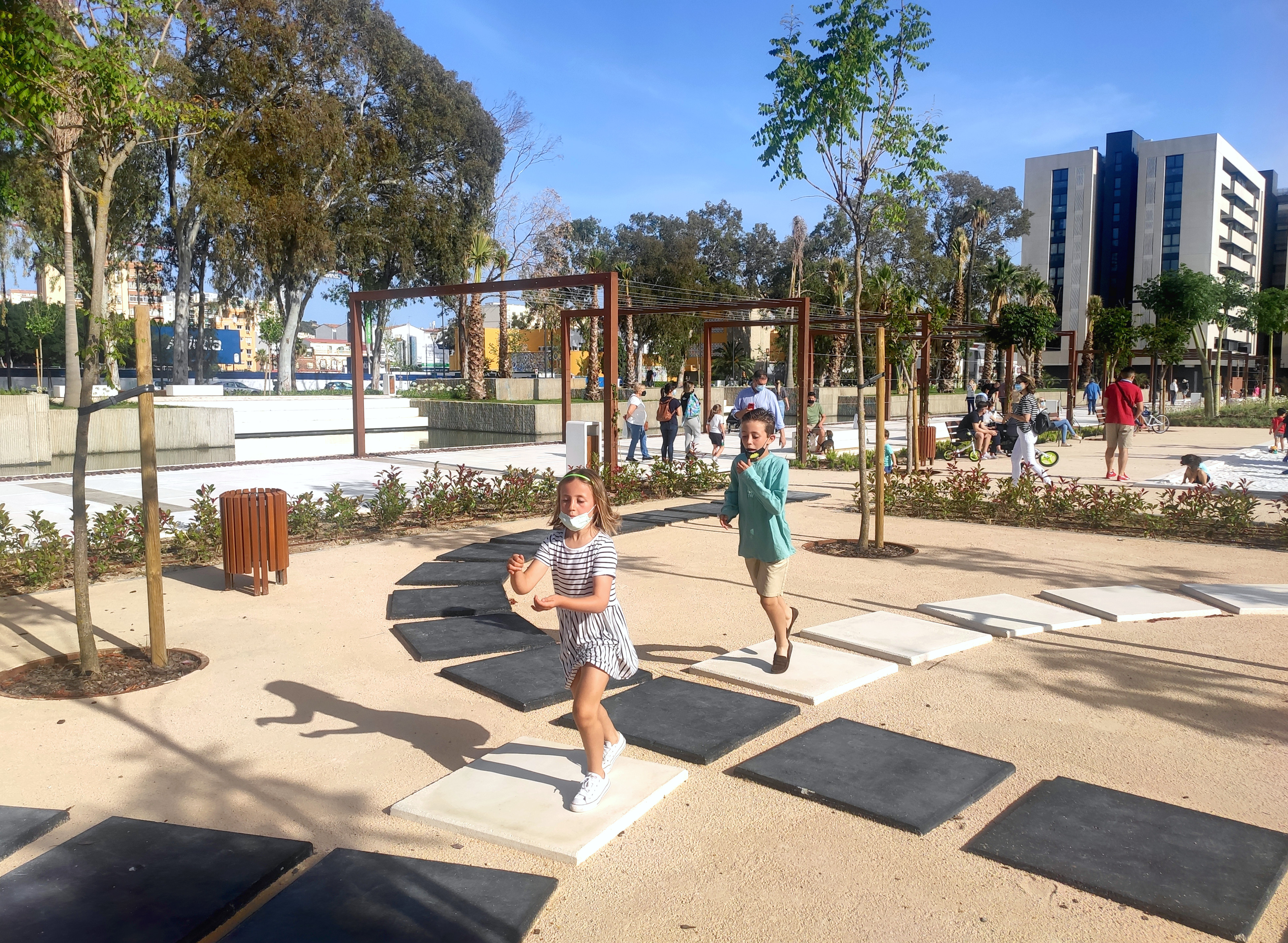Parque Martiricos, Málaga, con i.pro STABEX