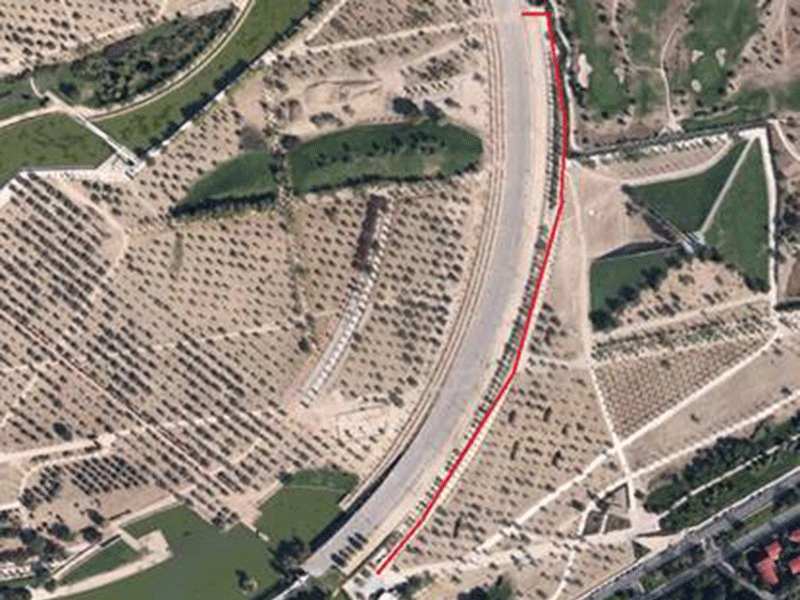 Proyecto senderos del Parque Juan Carlos I de Madrid con i.pro STABEX