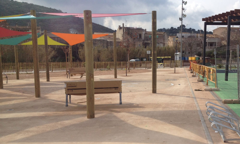 Proyecto de ampliación del parque infantil de Son Carrió en Mallorca con i.pro STABEX