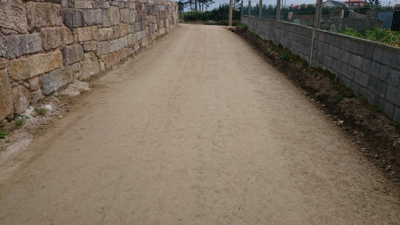 Proyecto de mejora del camino rural de Agro da Cuña con i.pro STABEX
