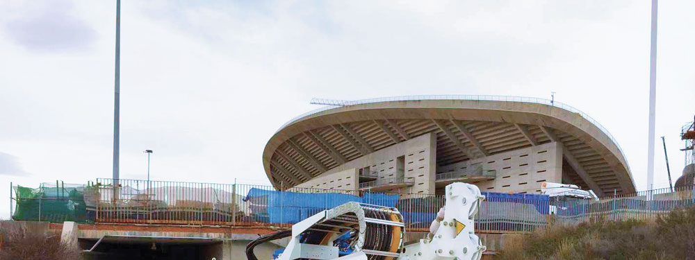 Estadio Wanda Metropolitano - Atlético de Madrid - CEM I 52,5 R-SR 5