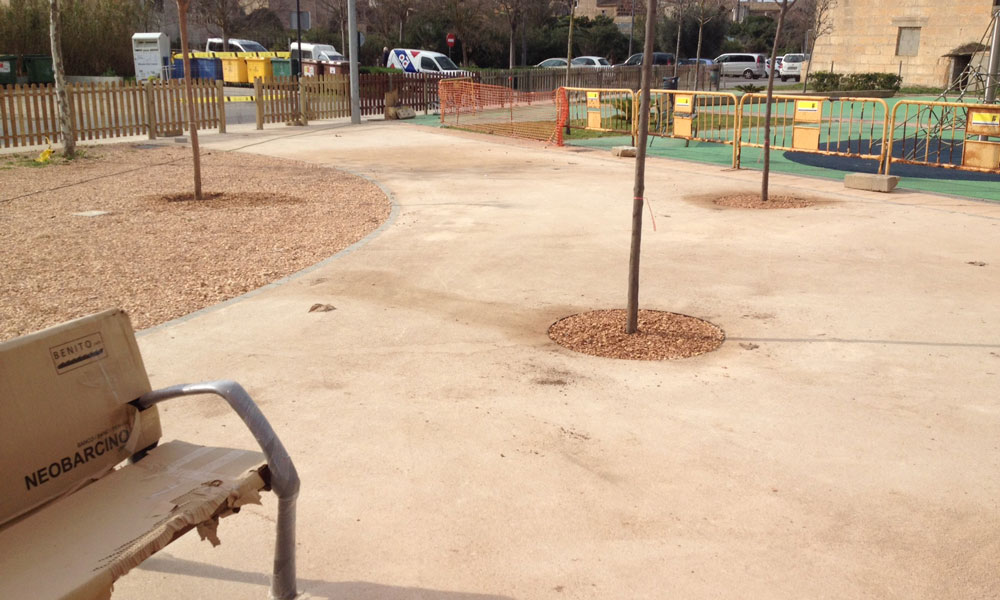 Proyecto de ampliación del parque infantil de Son Carrió en Mallorca con i.pro STABEX
