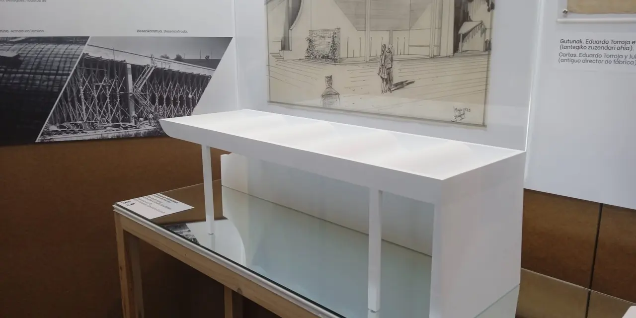 La exposición “Eduardo Torroja en Añorga” en Museum Cemento Rezola 