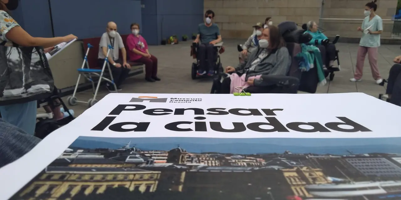 Museum Cemento Rezola e Iza Matia Fundazioa colaboran junto diversos colectivos de diversidad funcional en el proyecto "Pensar la Ciudad", para reflexionar sobre la transformación de la ciudad en un espacio accesible