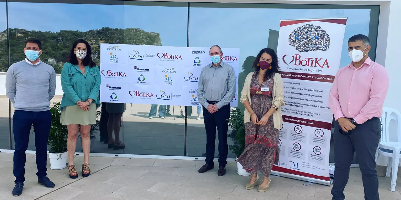 Puesta en marcha de la nueva escuela neurocognitiva en Casares (Málaga), proyecto impulsado por la asociación Botika con la colaboración de Hanson-HeidelbergCement, del ayuntamiento y de la Mancomunidad de Municipios de la Costa del Sol