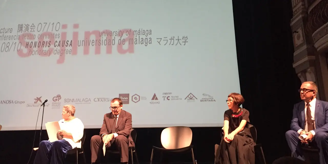 Kazuyo Sejima, doctora Honoris Causa por la UMA