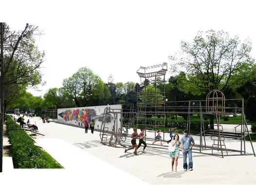 El proyecto BCN RE.SET, propone una reflexión sobre los conceptos de identidad, libertad, democracia, diversidad, memoria y Europa a través de un total de siete instalaciones.