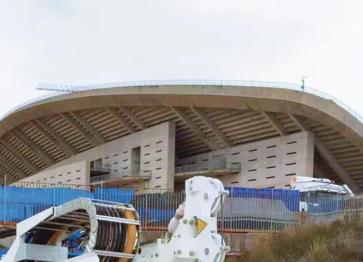 Estadio Wanda Metropolitano - Atlético de Madrid - CEM I 52,5 R-SR 5