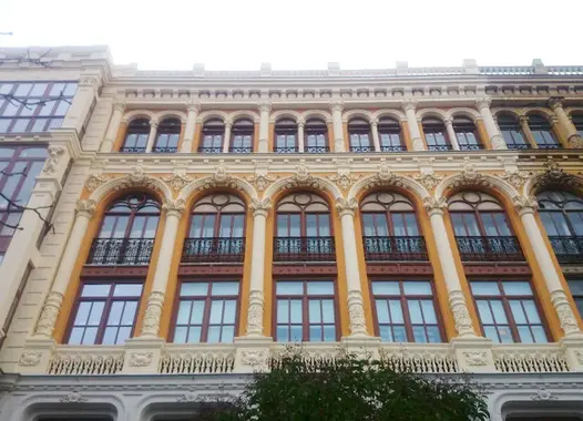 Restauración de la fachada de Casa Resines en Acera de Recoletos con i.pro CALIX NHL 5